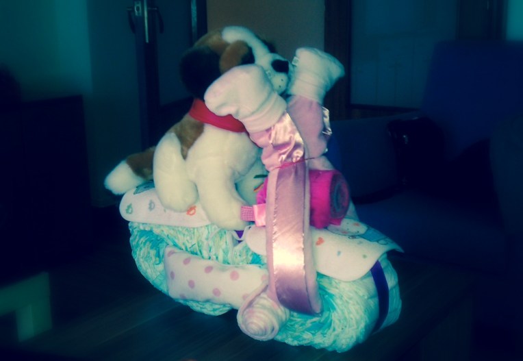 Baby Shower: Moto de pañales
